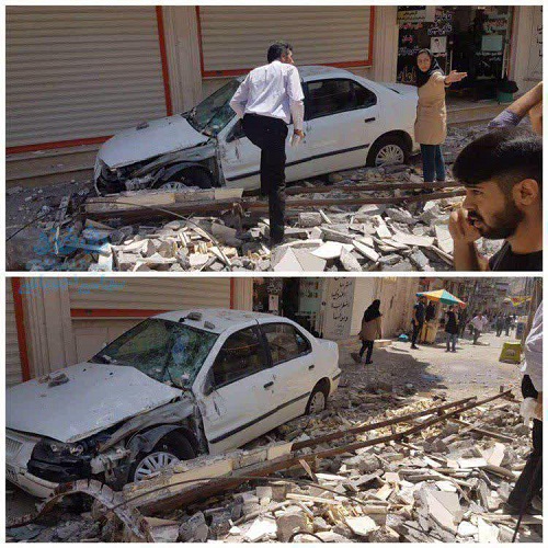 یک کشته و ۵۱ مجروح در زمین لرزه خوزستان +عکس