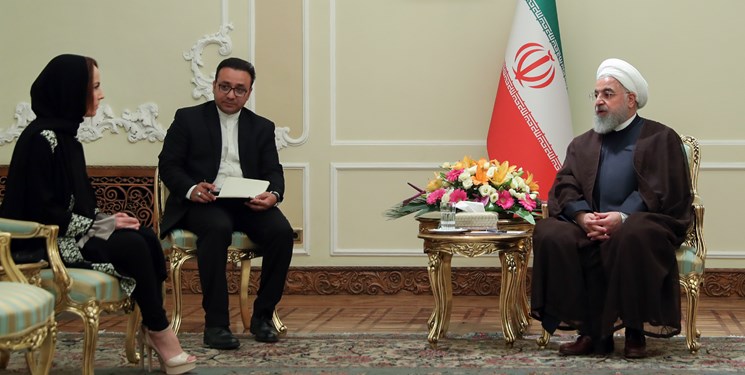 روحانی:حضور نظامی مداخله‌جویانه آمریکا ریشه مشکلات منطقه است