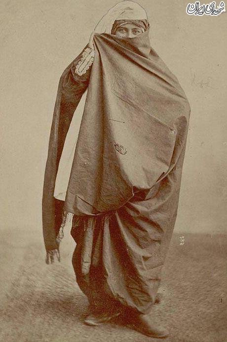 عکس/ حجاب زنان در زمان قاجار