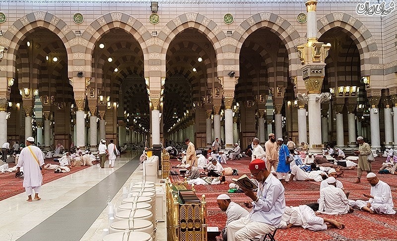 مسجد النبی در مدینه منوره