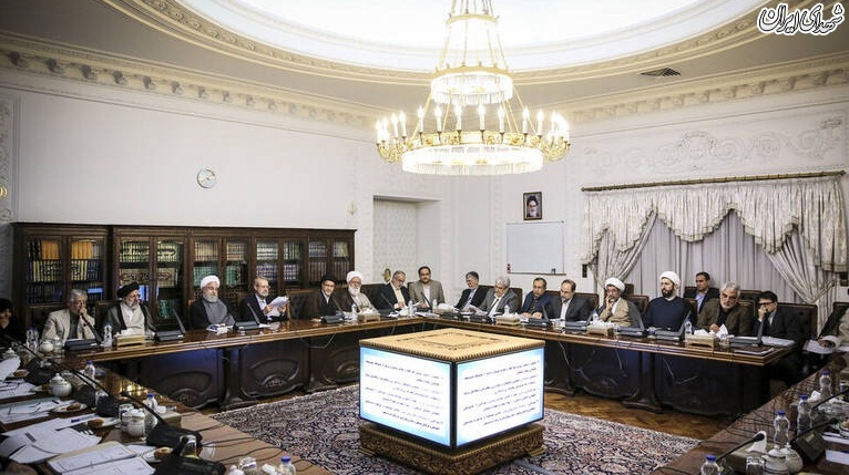 عکس/ روحانی به شورای عالی انقلاب فرهنگی رفت