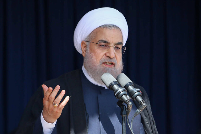 روحانی:اغتشاشات دی ماه سال ۹۶ کار عوامل آمریکا بود