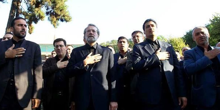 برگزاری مراسم سالار شهیدان در جوار مقبره شهدای گمنام مجلس