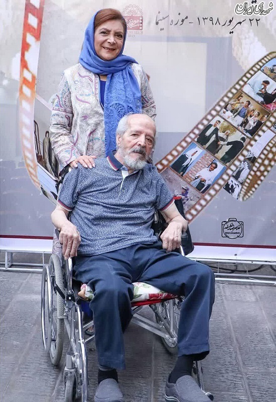 عکس/ محسن قاضی مرادی در کنار همسرش
