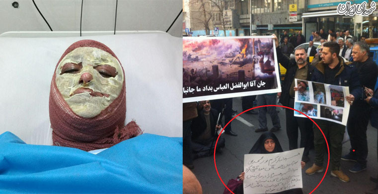 خودسوزی همسر جانباز در میدان هفت تیر/ چرا کسی برای این زن دلسوزی نکرد؟+ عکس