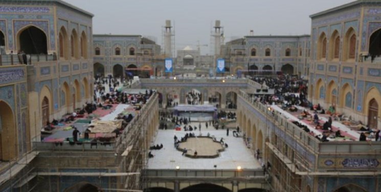 ۷۰هزار زائر اربعین در صحن حضرت زهرا (س) اسکان داده می‌شوند