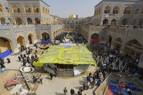 ۷۰هزار زائر اربعین در صحن حضرت زهرا (س) اسکان داده می‌شوند