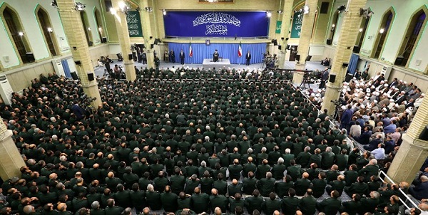 اعضای مجمع عالی فرماندهان سپاه با رهبر معظم انقلاب دیدار می‌کنند