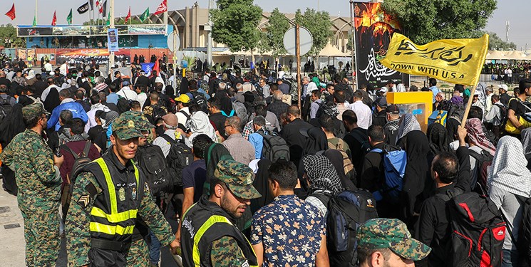 ورود بالغ بر 500 هزار زائر از دو مرز خوزستان به کشور
