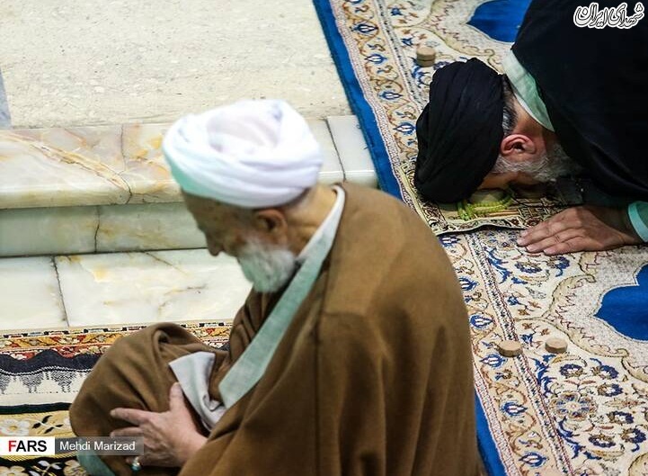 عکس/ حضور حجت الاسلام رئیسی در نماز جمعه