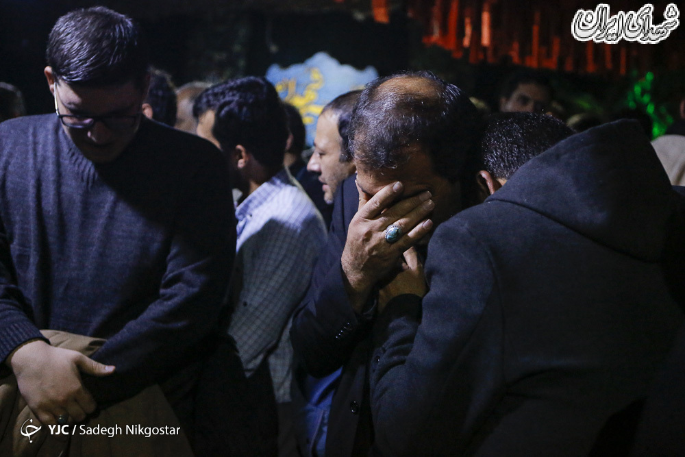 وداع با پیکر دو شهید مدافع امنیت