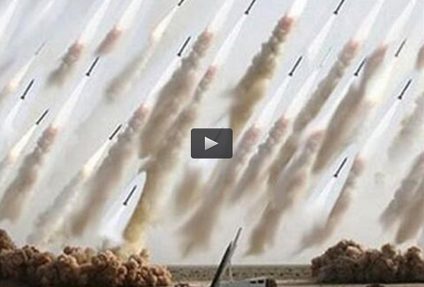 فیلم/ تل آویو زیر آتش موشک‌های ایرانی