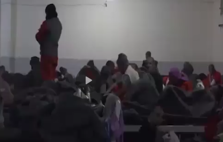 فیلم/ وضعیت تروریست های داعشی در زندان سوریه