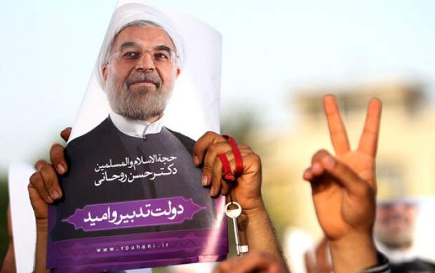 فیلم/اشک طرفدار روحانی از وعده‌هایی که عمل نشد