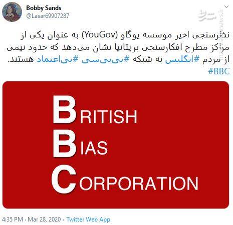 BBC حتی به انگلیسی‌ها هم رحم نکرد+ عکس