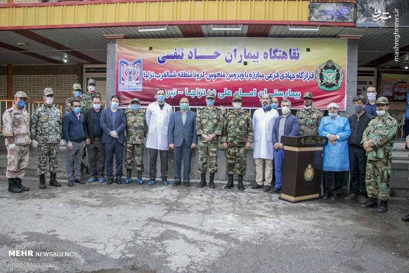 عکس/ افتتاح نقاهتگاه ۲۰۰ تختخوابی ارتش
