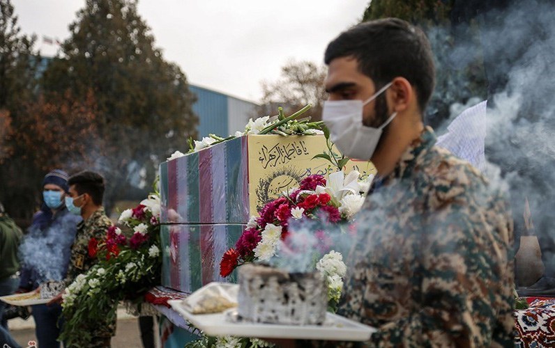 کرمان میزبان پیکرهای مطهر 7 شهید گمنام دفاع مقدس