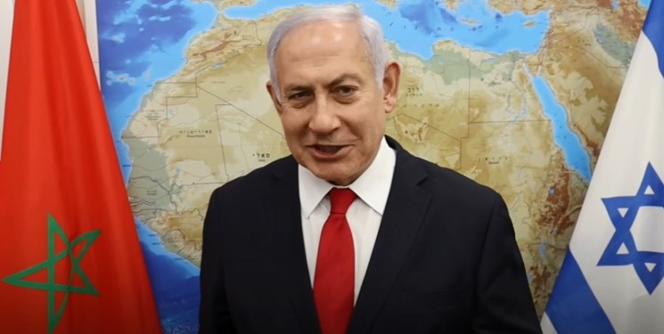 عصبانیت رسانه‌های مغربی از نقشه این کشور در پیام ویدئویی نتانیاهو