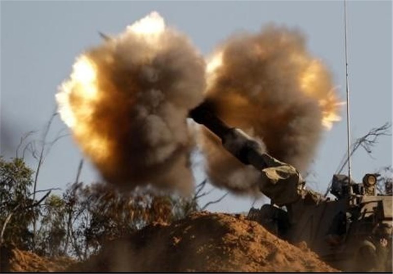 حمله توپخانه‌ای و هوایی رژیم صهیونیستی به مواضع مقاومت در غزه