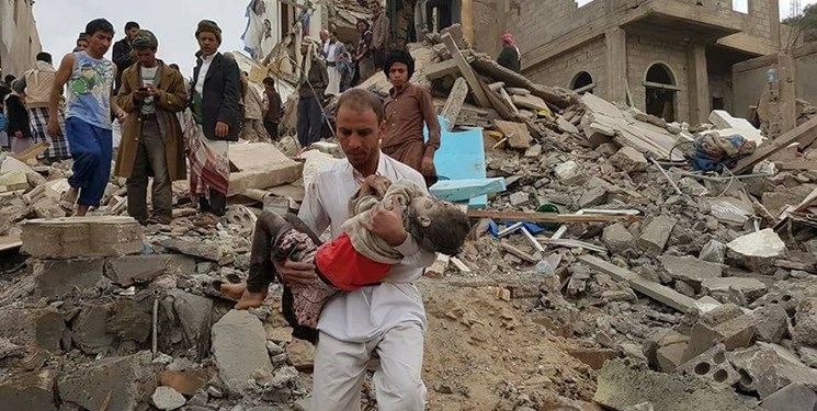 ۵غیرنظامی یمنی در حمله هوایی شهید شدند