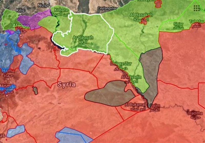 درگیری شدید ارتش ترکیه و سوریه در حومه «الرقه»