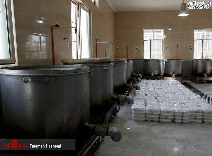 عکس/ آشپزخانه بزرگ مهدوی قرارگاه خاتم الانبیا