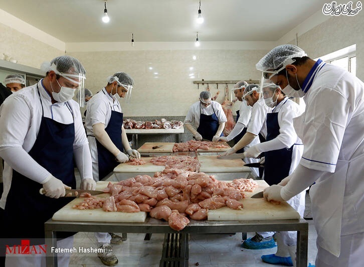 عکس/ آشپزخانه بزرگ مهدوی قرارگاه خاتم الانبیا