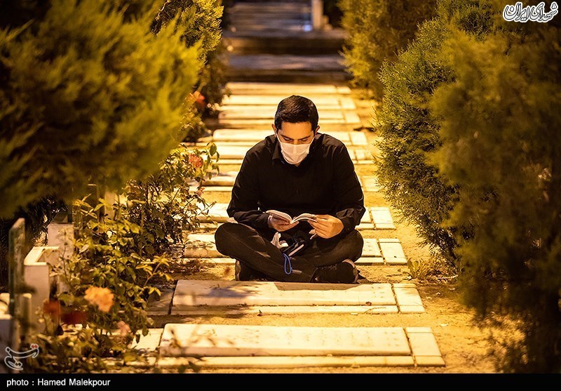 عکس/ احیای شب قدر در گلزار شهدای تهران