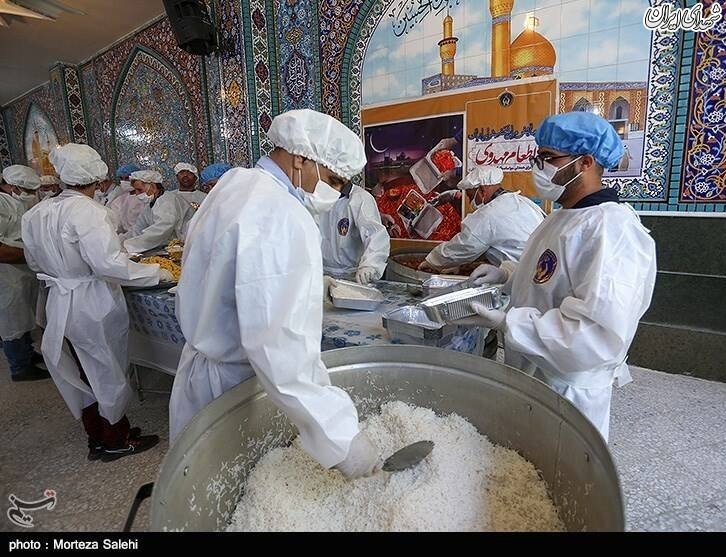 عکس/ طرح اطعام مهدوی در اصفهان