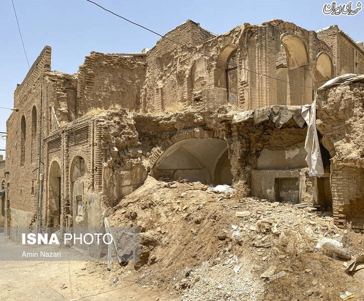 عکس/ سایه ویرانی بر بافت تاریخی شهر «دزفول»