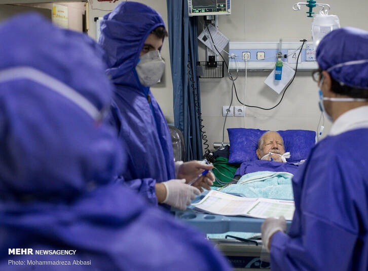 عکس/ بخش ویژه کرونا در بیمارستان هاجر