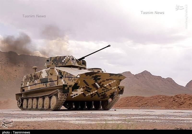 تبدیل BTR-۵۰ روسی به «مکران» ایرانی