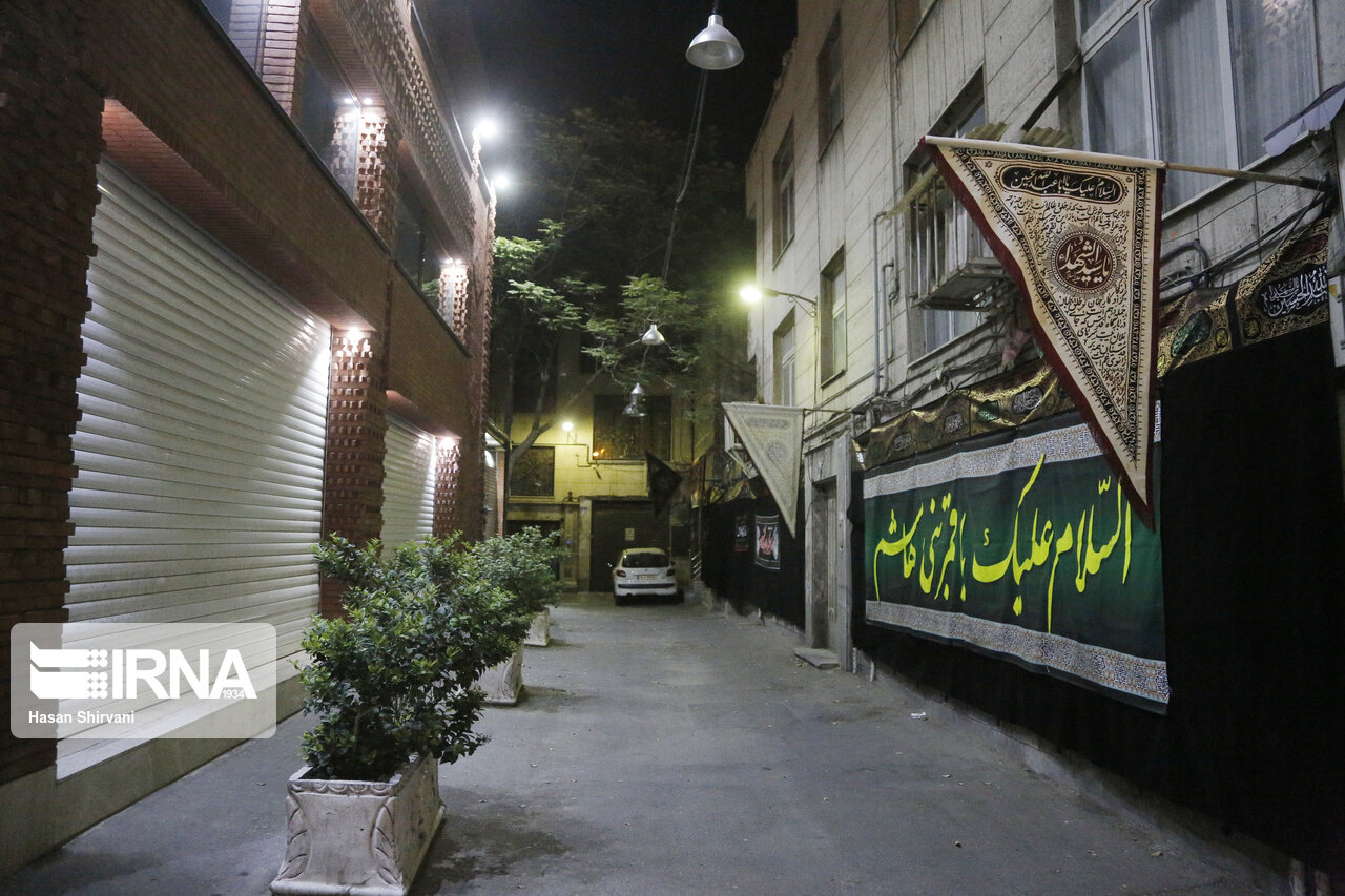 عکس/ حال و هوای تهران در آستانه آغاز ماه محرم