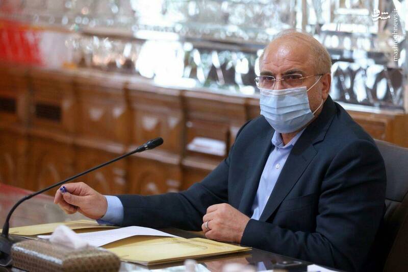 عکس/ جلسه امروز قالیباف با وزیر اقتصاد