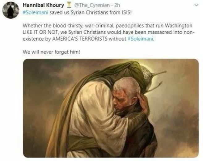 سردار سلیمانی مسیحیان سوریه را نجات داد