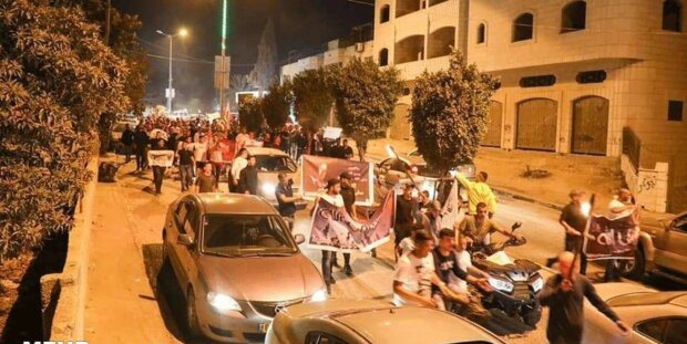 تجمع اعتراضی فلسطینی ها به گستاخی اخیر ماکرون