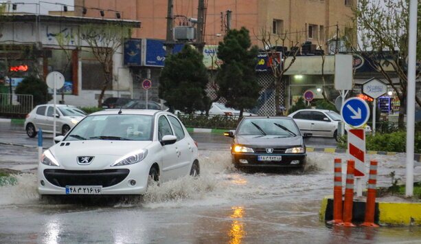 بارش شدید باران در برخی از مناطق کشور