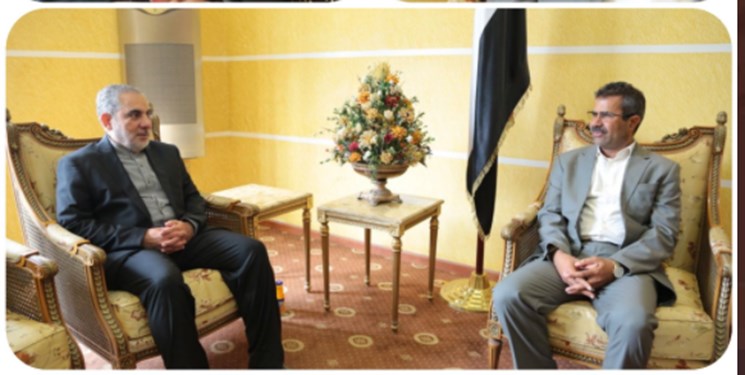 دیدار سفیر ایران در صنعاء با مقام یمنی