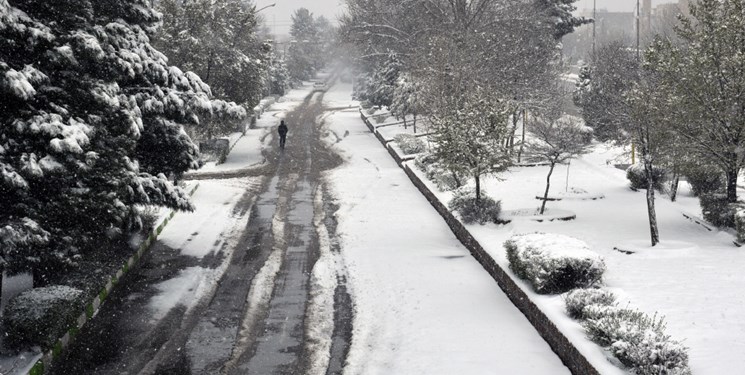 ۴ روز برفی بارانی در تهران