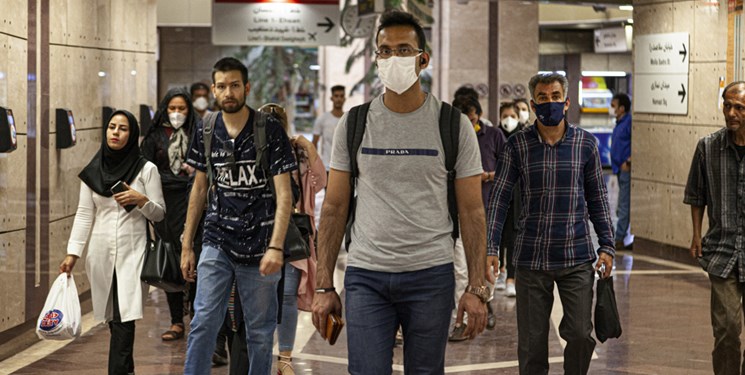 شناسایی افراد بدون ماسک در مترو تهران با نرم افزار