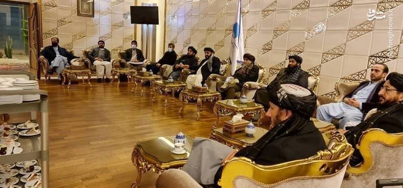 عکس/ سفر وزیر خارجه طالبان به تهران