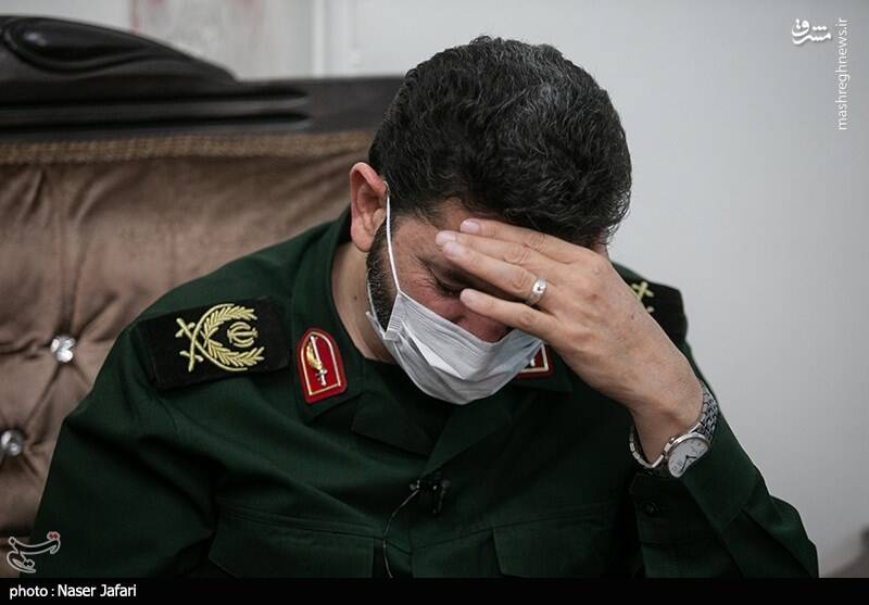 عکس/ بازگشت پیکر شهید مدافع‌ حرم بعد از ۶ سال