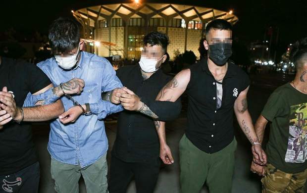 بازداشت ۱۷۵ شرور تهران در عملیات ضربتی پلیس