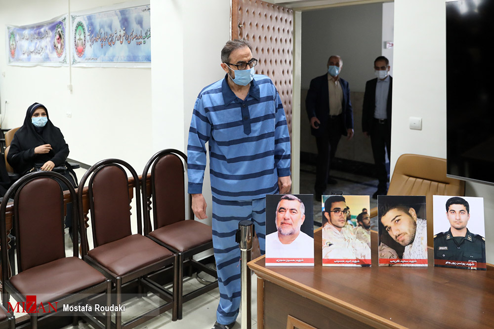 دادگاه سرکرده گروهک تروریستی حرکه النضال