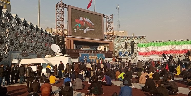 مراسم ویژه یوم الله ۹ دی در تهران آغاز شد