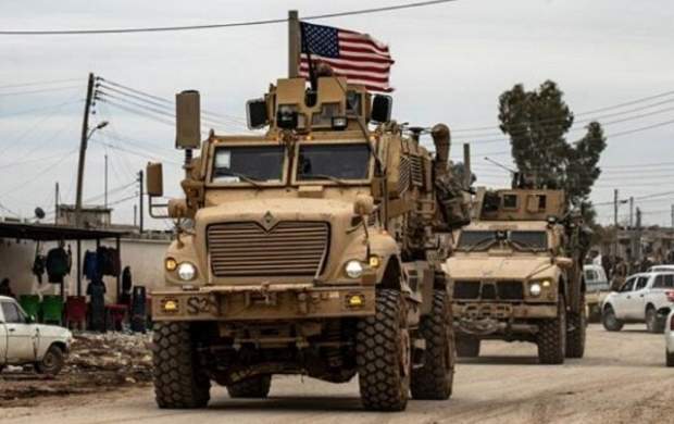 ارتش سوریه مانع حرکت کاروان نظامی آمریکا شد