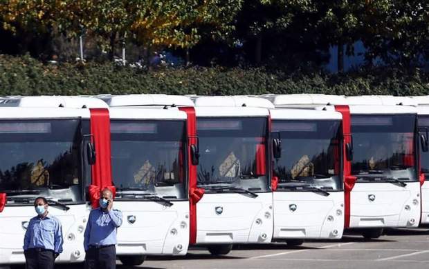 ۱۰۰۰ دستگاه اتوبوس وارد ناوگان تهران می‌شود