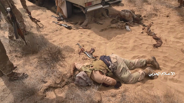 کشته و زخمی شدن ۵۰۰ مزدور ائتلاف سعودی در شمال یمن +عکس