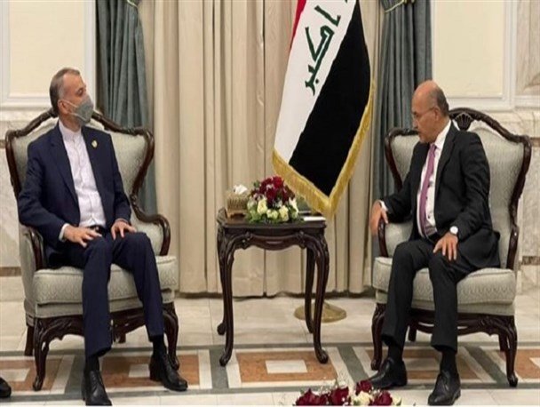 قدردانی برهم صالح از حمایت های ایران از عراق