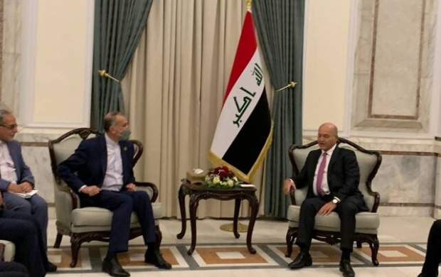 برهم صالح از حمایت‌های ایران از عراق تقدیر نمود